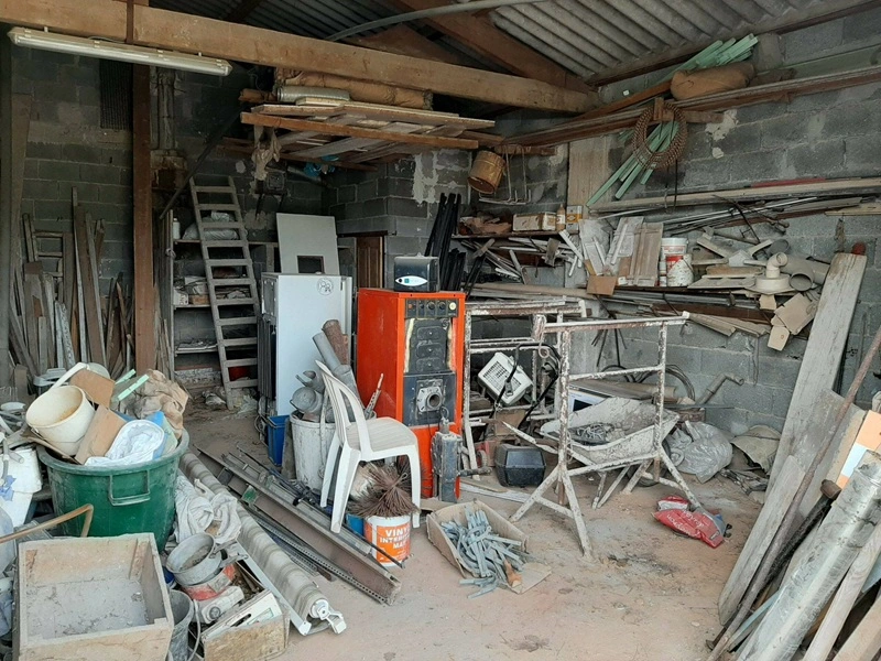 Débarras de cave, grenier et garage